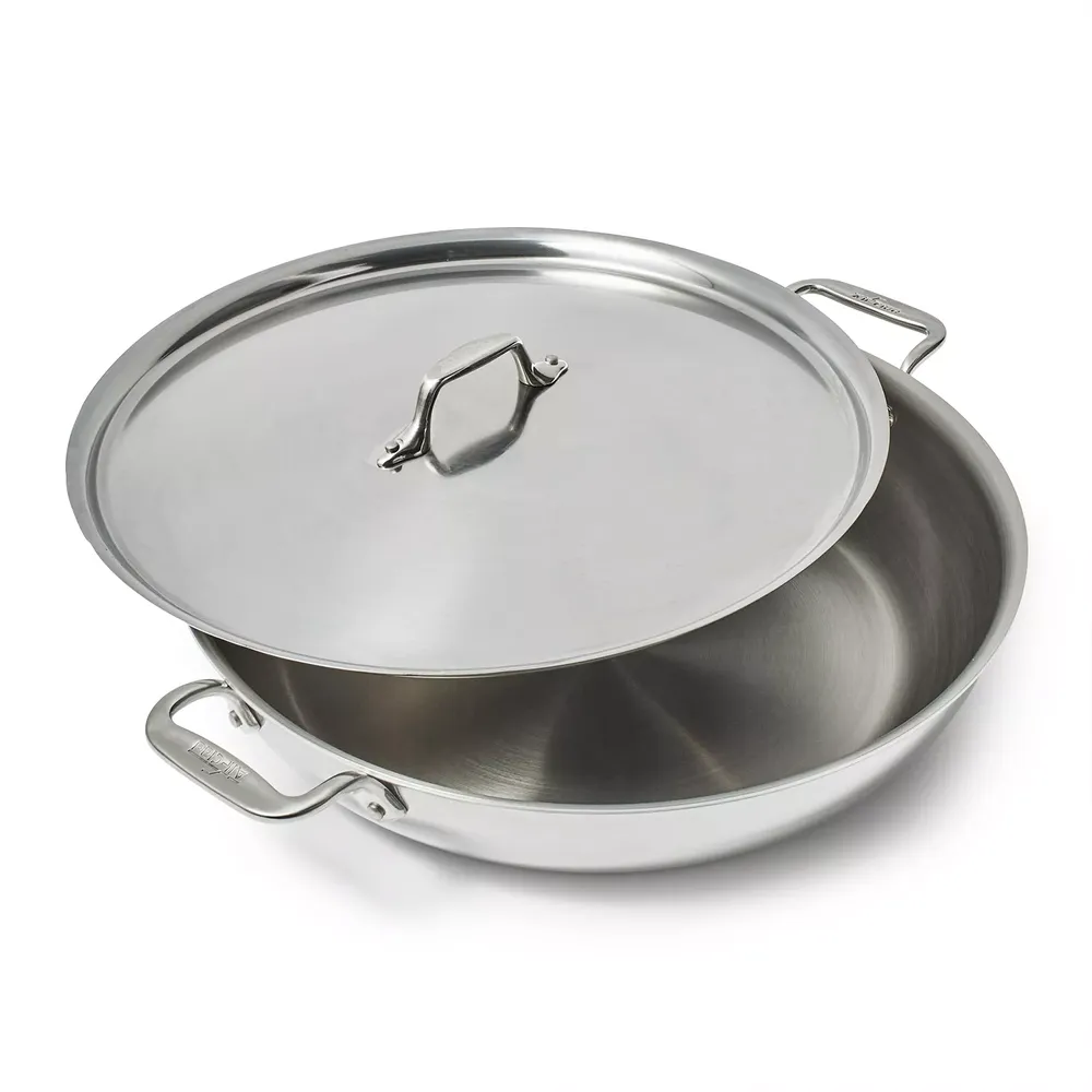 All-Clad D3 Stainless Steel Nonstick Fry Pan Set