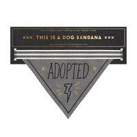 "Adopted" Dog Bandana