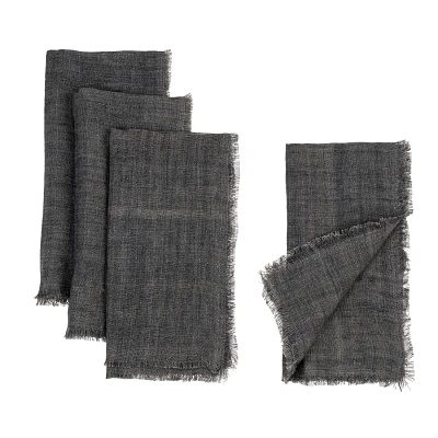 Indaba Fringe Linen Napkins