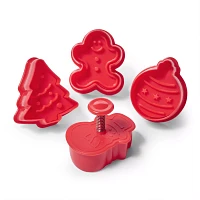 Sur La Table Holiday Pie Crust Cutters, Set of 4