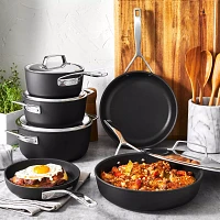 Demeyere Alu Pro5 Aluminum Nonstick Cookware Set, 10-Piece