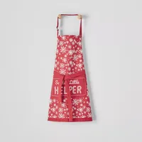 Sur La Table Santa Snowflake Kid's Apron