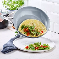 GreenPan Valencia Pro Ceramic Nonstick Skillets, Set of 2, 10" & 12"