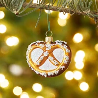  Sur La Table Pretzel Glass Ornament