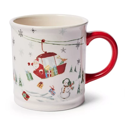 Sur La Table Snowy Village Mug