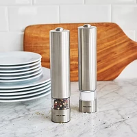 Sur La Table Electric Salt & Pepper Mills, Set of 2