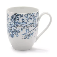 Sur La Table Toile White Mug, 13 oz.