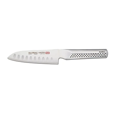 Global Ukon Hollow Ground Santoku, 5"