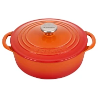 Le Creuset Enameled Cast Iron Shallow Round Dutch Oven