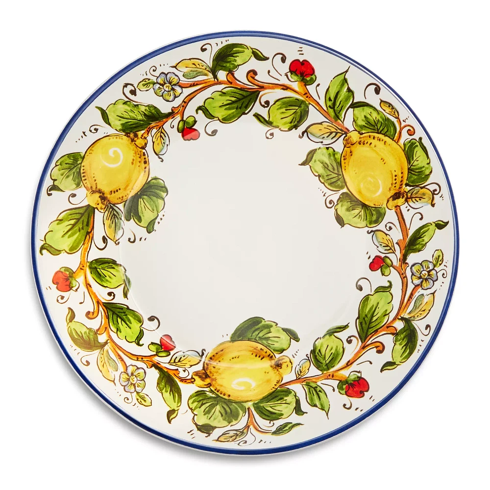 Sur La Table Nova Deruta Lemons Salad Plate