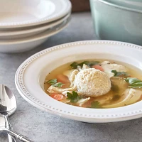 Sur La Table Pearl Stoneware Soup Plate