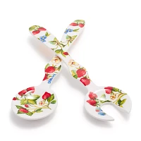 Sur La Table Strawberry Melamine Servers, Set of 2