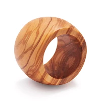 Sur La Table Olivewood Napkin Ring