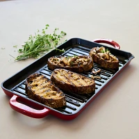 Sur La Table Enameled Cast Iron Grill Pan