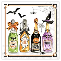 Boston International Halloween Bottles Cocktail Paper Napkins, Set of 20 