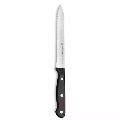 Wüsthof Gourmet Serrated Utility Knife, 5"