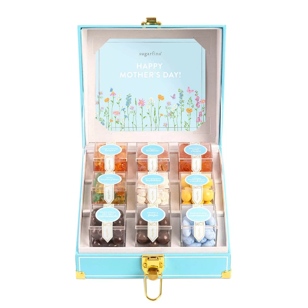 Sugarfina Garden Party Luxe Mini Trunk, Set of 9