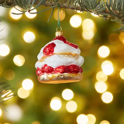 Sur La Table Strawberry Shortcake Ornament