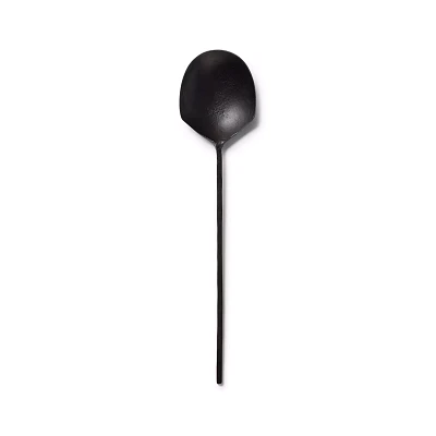 Sur La Table Matte Black Serving Spoon