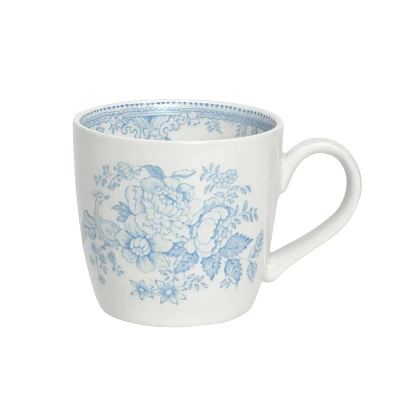 Burleigh Blue Asiatic Pheasants Osbourne Mug, 10 oz.