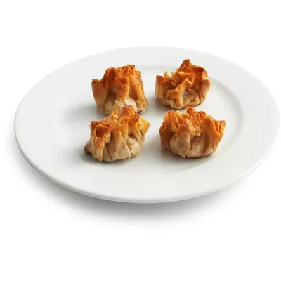 Caramel Apple and Goat Cheese in Phyllo