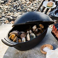 Sur La Table Cast Iron Seafood Pot