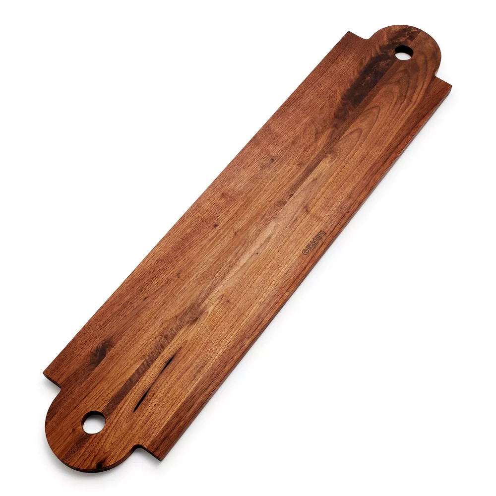 J.K. Adams Rustic Walnut Serving Board