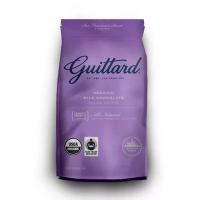 Guittard Organic Milk Chocolate Baking Wafers