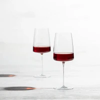 Zwiesel Glas Handmade Simplify Full Red, Set of 2