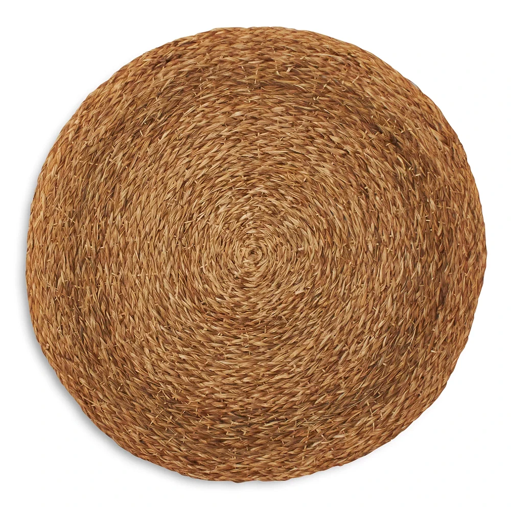 Sur La Table Round Braided Abaca Placemat, 14"