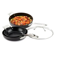 All-Clad Essentials Nonstick 4-Piece Skillet & Sauté Pan Set