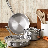 All-Clad D3 Stainless Steel 5-Piece Set