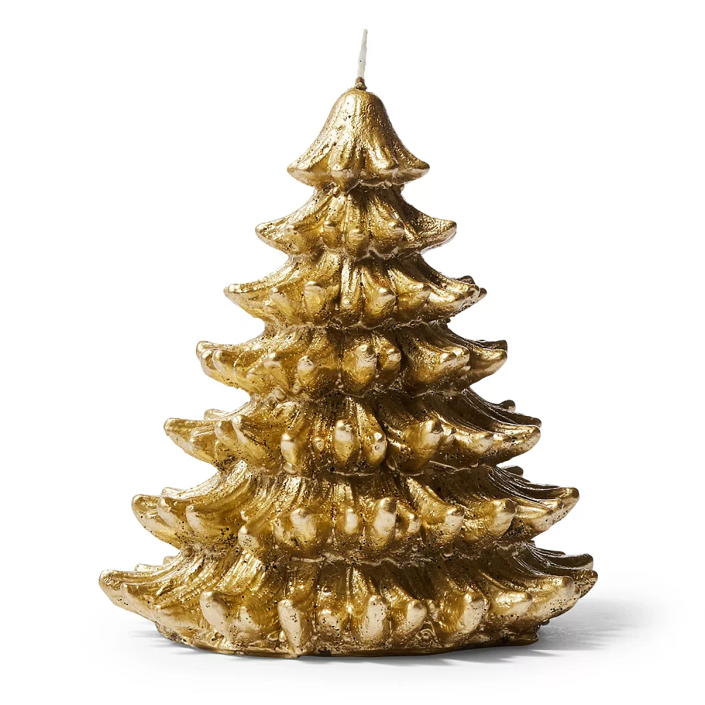 Sur La Table Gold Tree Candle