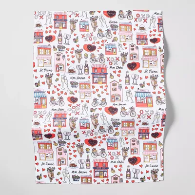 Sur La Table Valentine's Day Kitchen Towel