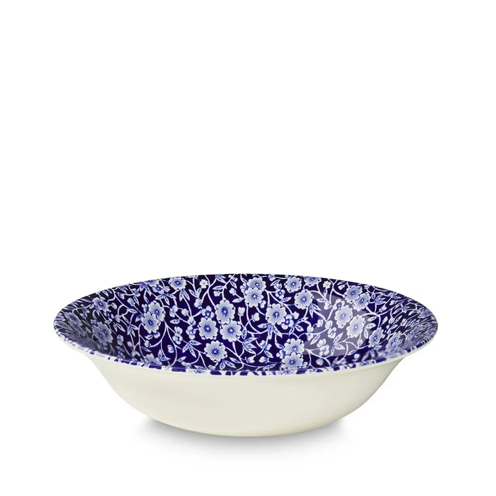 Burleigh Blue Calico Soup Bowl