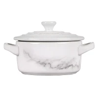 Le Creuset Signature Petite Marble Cocotte, 8 oz.