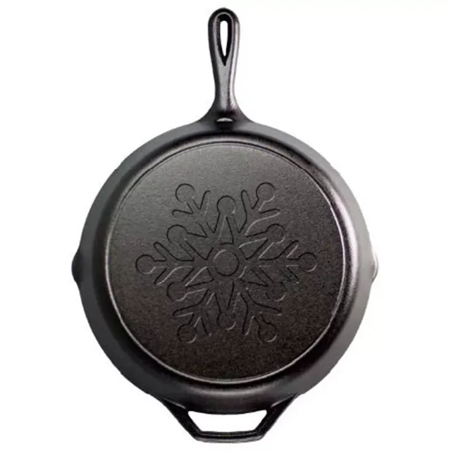 Lodge Seasoned Cast Iron Xolo Sugar Skull Comal