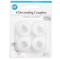 Wilton Pastry Bag Couplers, Set of 4