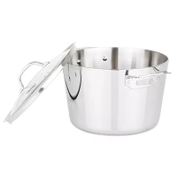 Viking Contemporary Stainless Steel Stock Pot, 8 Qt.