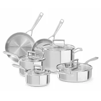 KitchenAid® Tri-Ply Stainless Steel 10-Piece Set