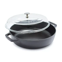 Staub Universal Deluxe Pan with Glass Lid, 4 qt.