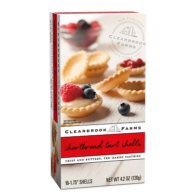 Clearbrook Farms Shortbread Mini Tart Shells