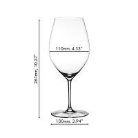 RIEDEL Wine Friendly Magnum Wine Glass, Set of 2