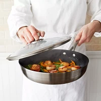 Scanpan CTQ Nonstick Sauté Pan with Lid, 3.2 qt.