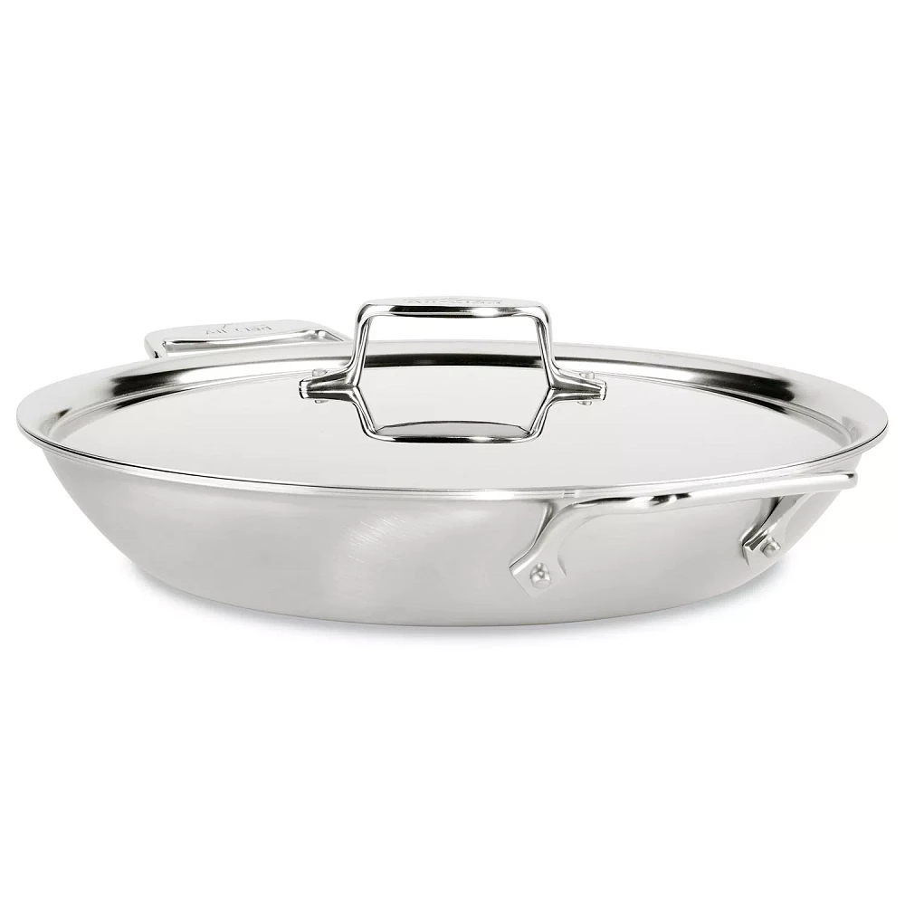 All-Clad D5 Brushed Stainless Steel Universal Pan, 4.5 qt.