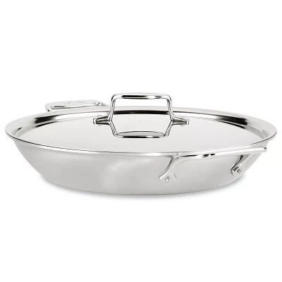 All-Clad D5 Brushed Stainless Steel Universal Pan, 4.5 qt.