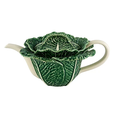 Bordallo Pinheiro Cabbage Teapot