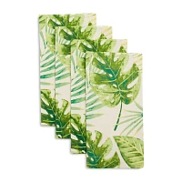 Sur La Table Palm Leaf Napkins, Set of 4