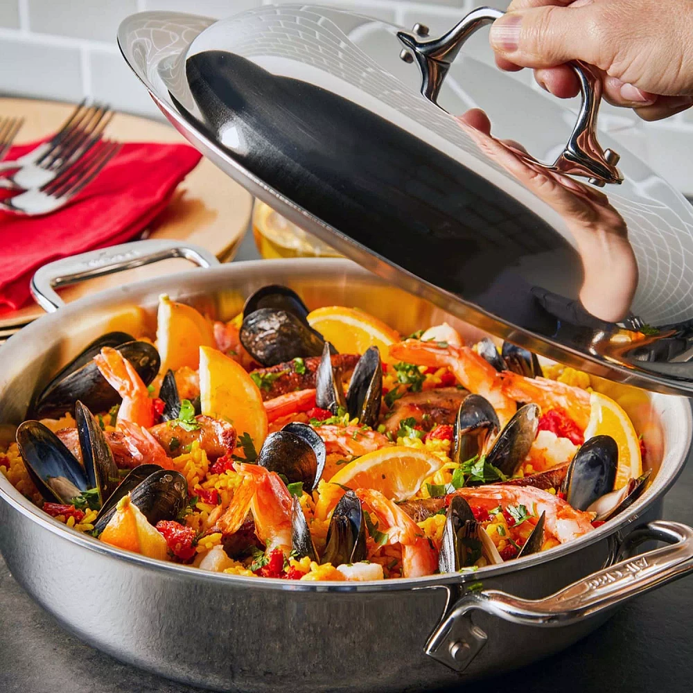 All-Clad D3 Stainless Steel 50th Anniversary Casserole with Lid, 3 qt.