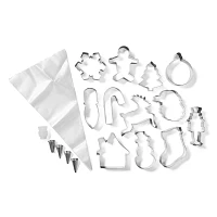 Sur La Table Ultimate Holiday Cookie Cutter 27-Piece Set  